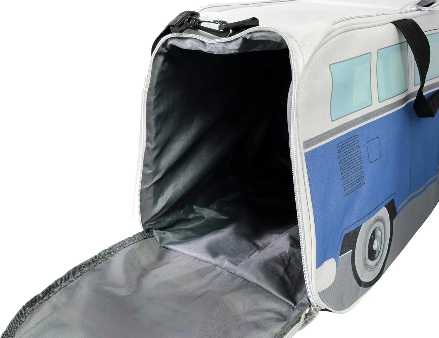 BRISA VW Collection - Volkswagen Samba Bus T1 Camper Van Sport, Gym, Travel Bag, Duffel with Shoe & Wet Compartment
