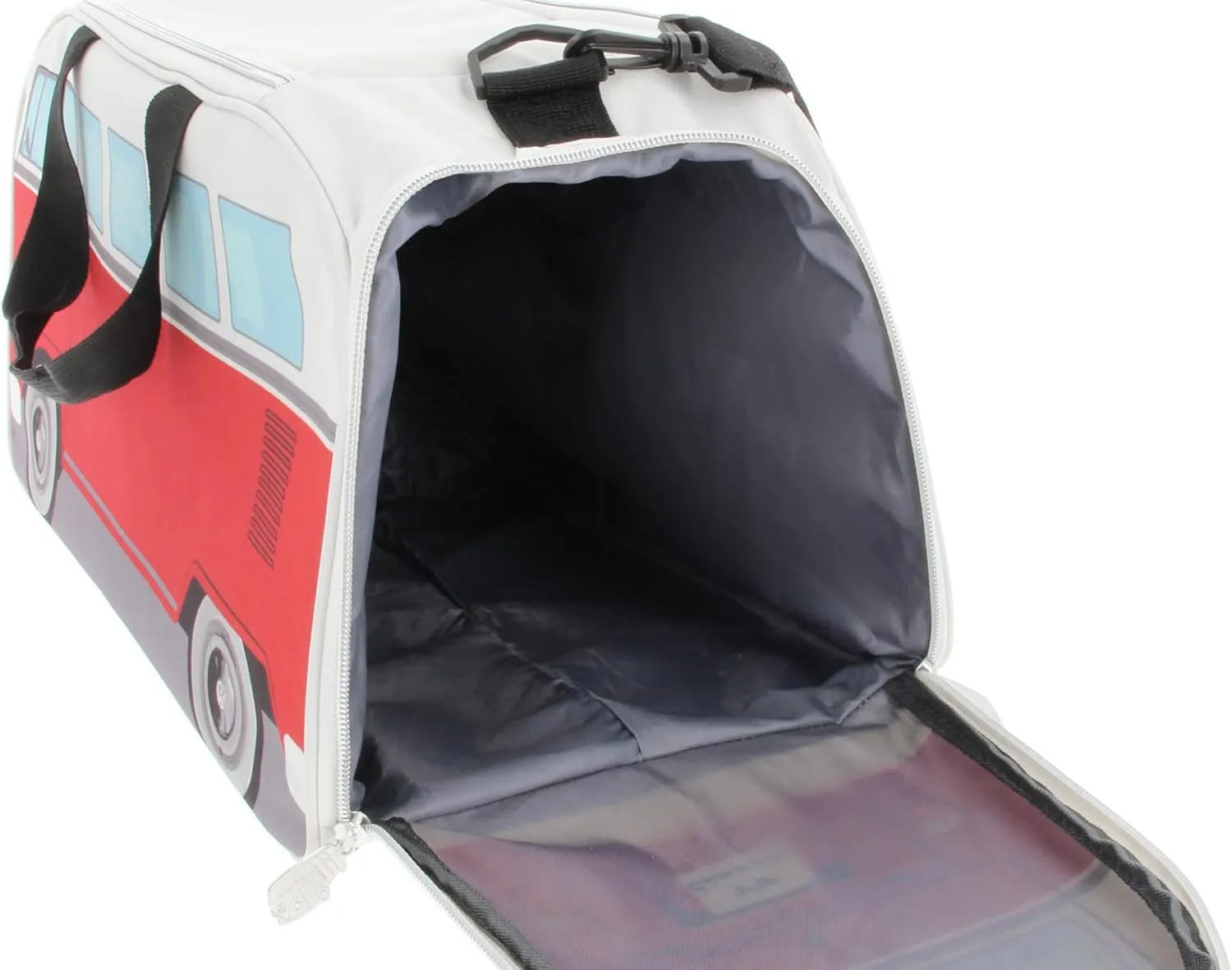 BRISA VW Collection - Volkswagen Samba Bus T1 Camper Van Sport, Gym, Travel Bag, Duffel with Shoe & Wet Compartment
