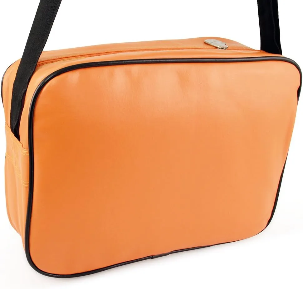 BRISA VW Collection - Volkswagen Shoulder Travel Messenger Bag with VW T1 Bus Campervan Motif