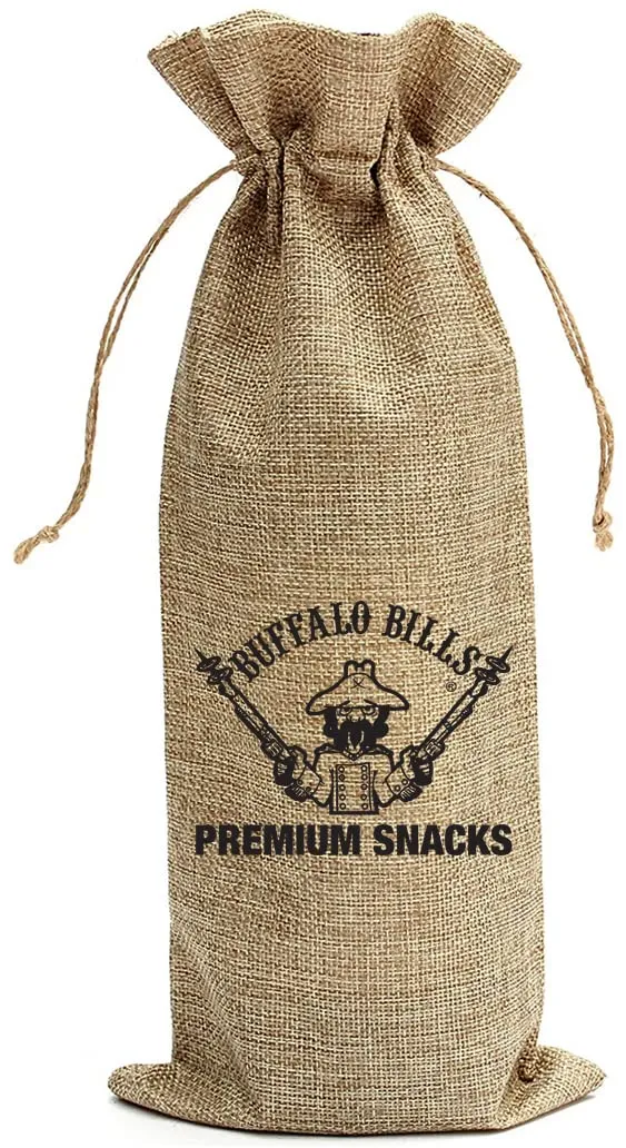 Buffalo Bills 15-Piece Exotic Game Stick Burlap Gift Wine Bags - Elk, Venison and Wild Boar