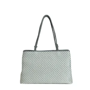 CA 852 - SHOULDER BAG - CLOUD RAFFIA