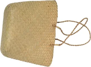 Cabilock Straw Woven Beach Tote Bag for Women Vintage Design Lightweight Sturdy Woven Structure for Shopping Travel and Outdoor Activities Versatile Storage
