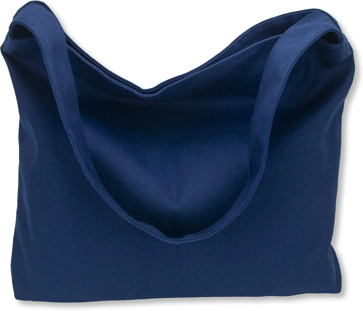 Canvas Bag with Magnetic Snap Large Size Simple Design Thick and Sturdy