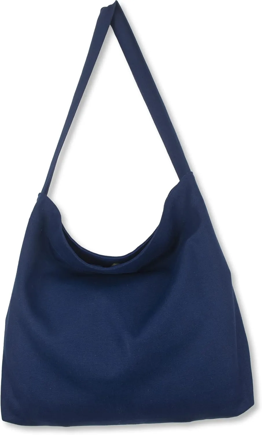 Canvas Bag with Magnetic Snap Large Size Simple Design Thick and Sturdy