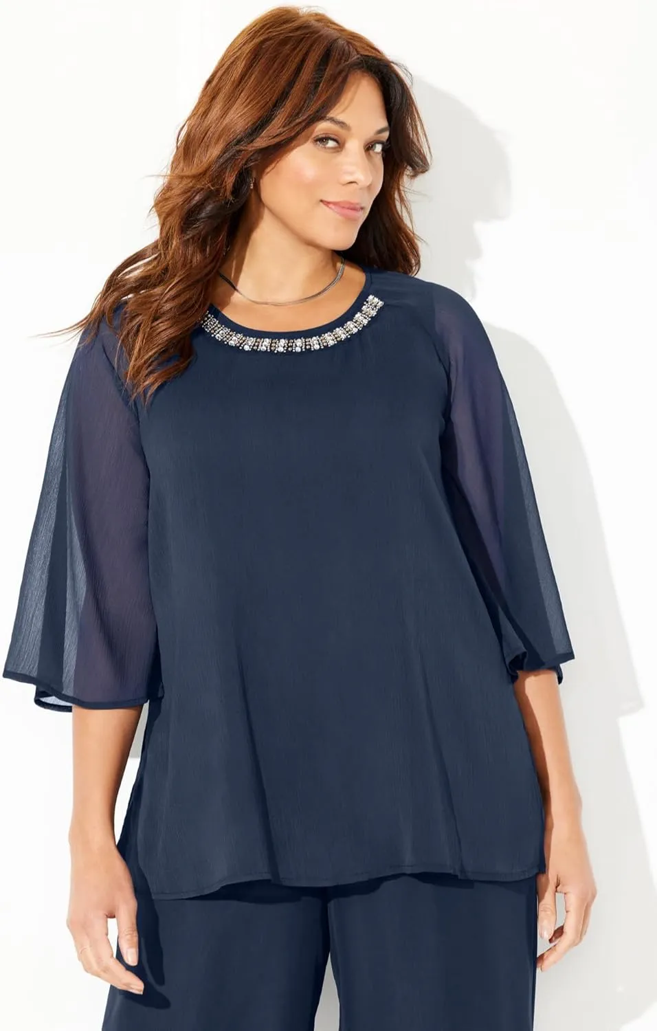 Catherines Women's Plus Size Dazzling Blouse