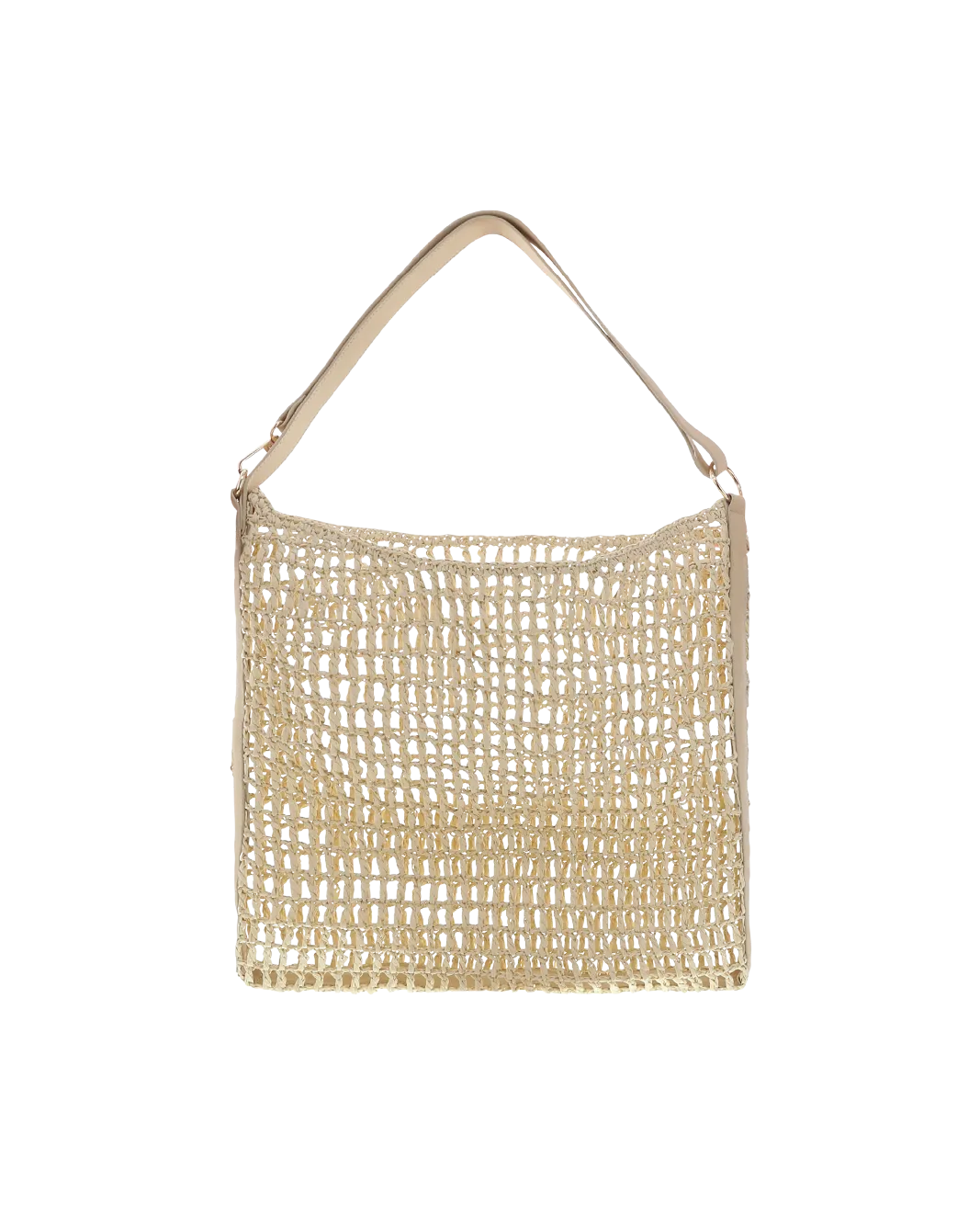 CHLOE SHOULDER BAG - NATURAL RAFFIA
