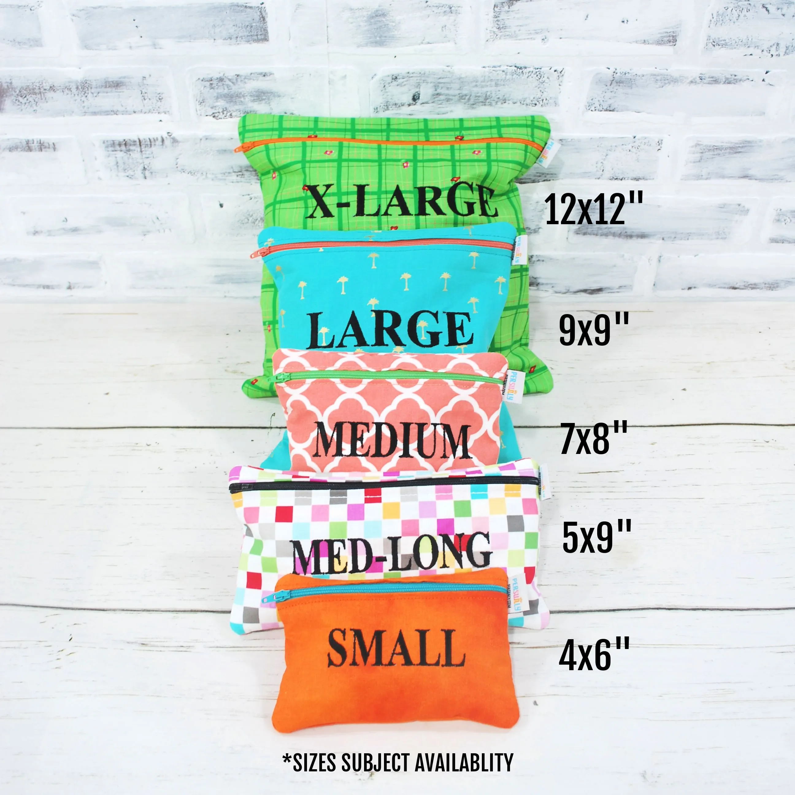 CLEARANCE Boho Feather Food Safe Personalized Reusable Bag