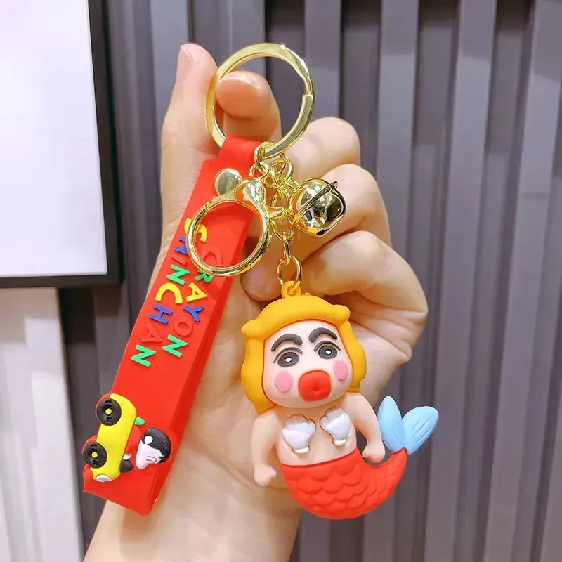 Crayon Shinchan Cosplay 3D Keychain