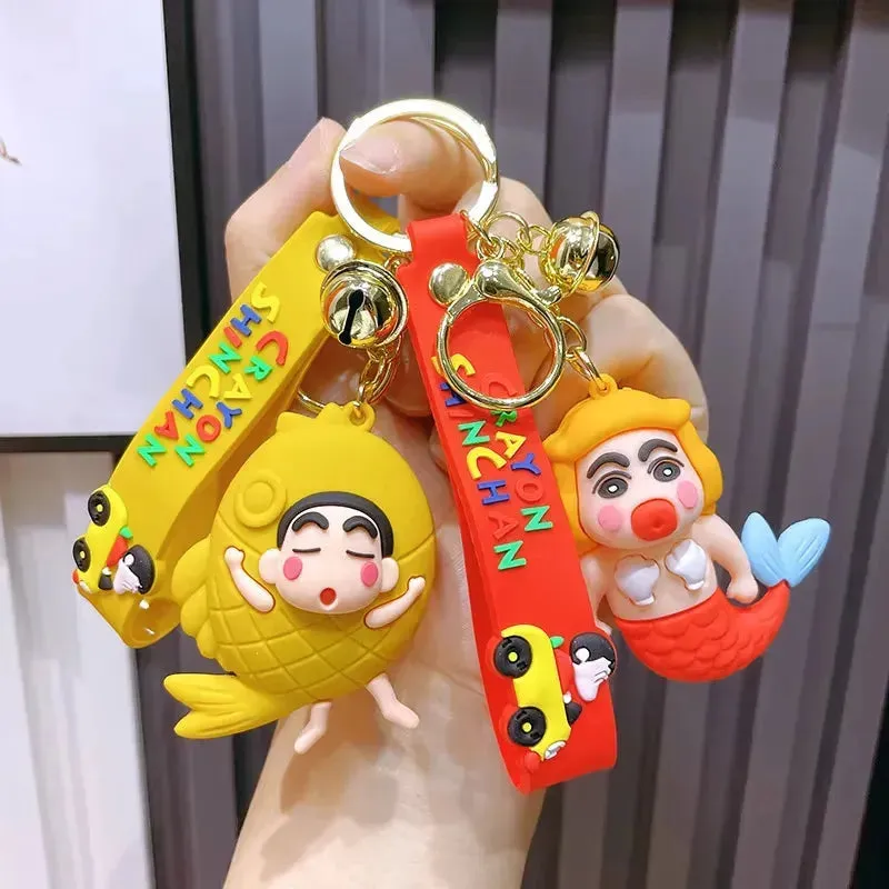 Crayon Shinchan Cosplay 3D Keychain