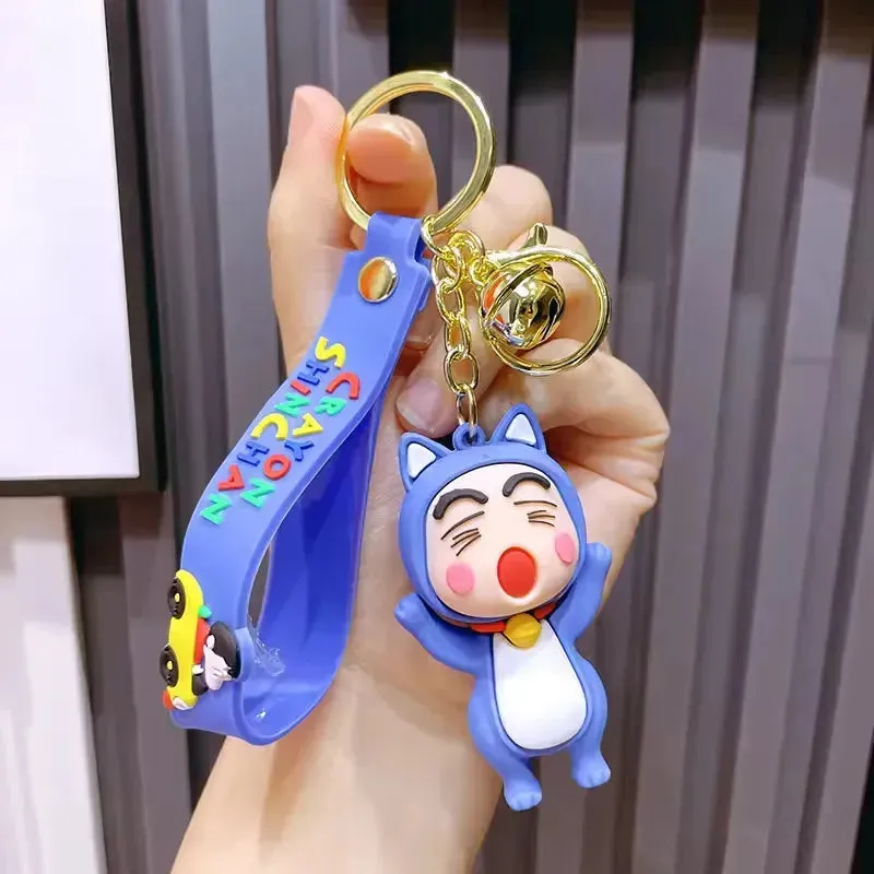 Crayon Shinchan Cosplay 3D Keychain