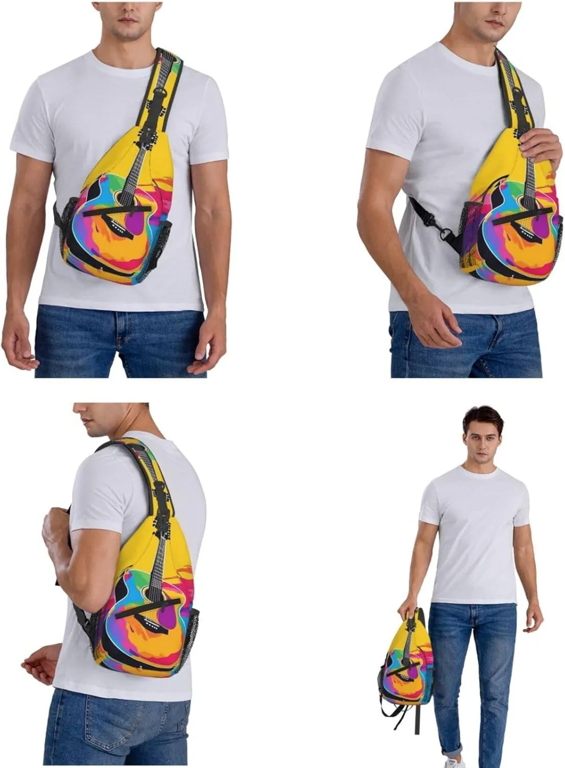 Crossbody Bag Sling Bag Backpack Chest Bags Shoulder Bag for Women Men
