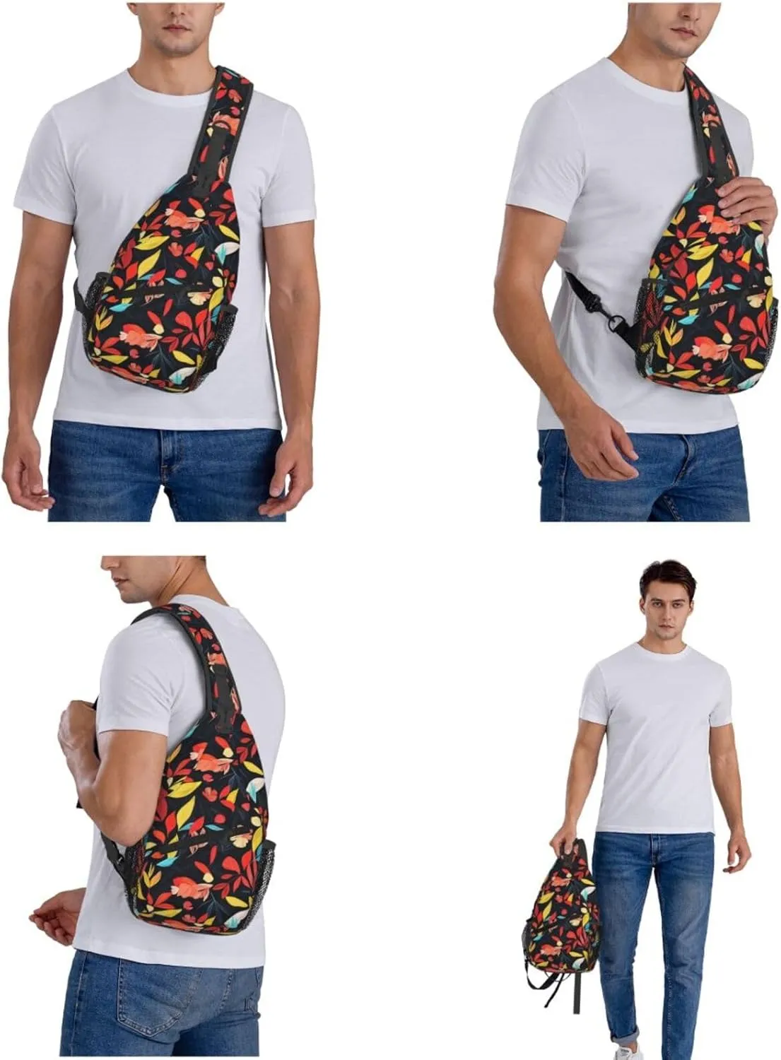 Crossbody Bag Sling Bag Backpack Chest Bags Shoulder Bag for Women Men
