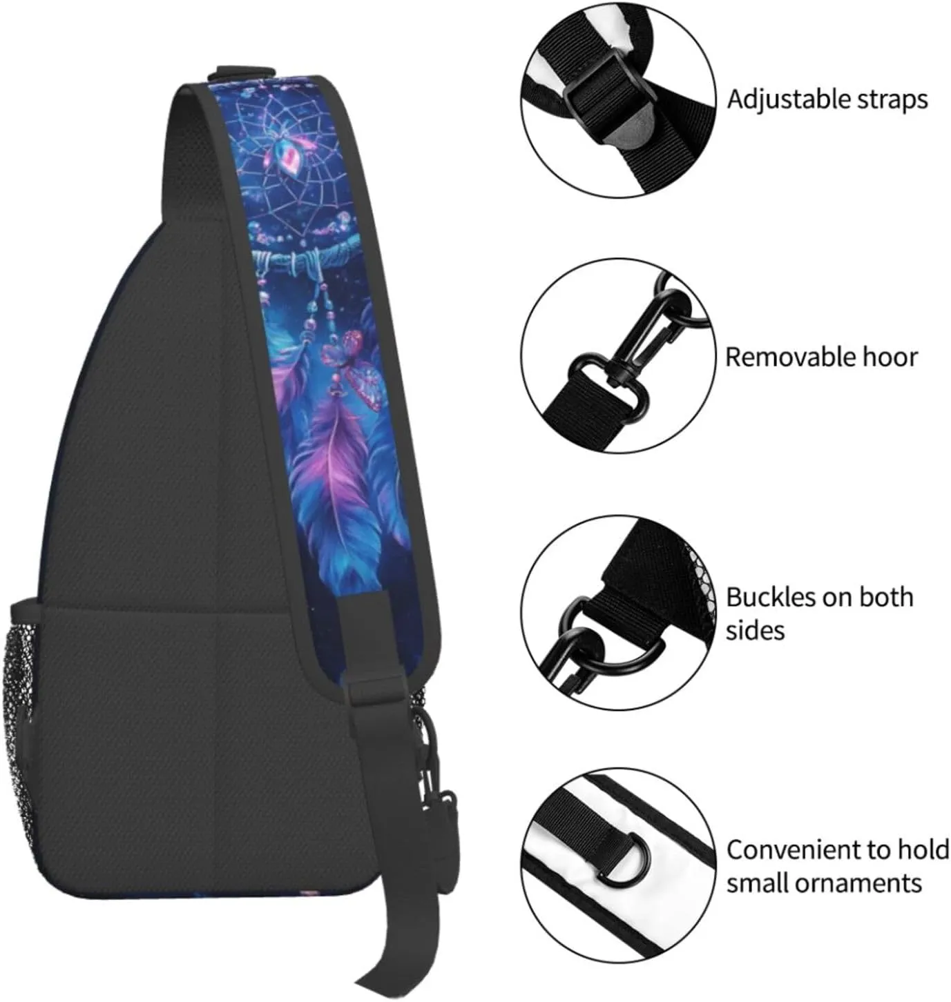 Crossbody Bag Sling Bag Backpack Chest Bags Shoulder Bag for Women Men