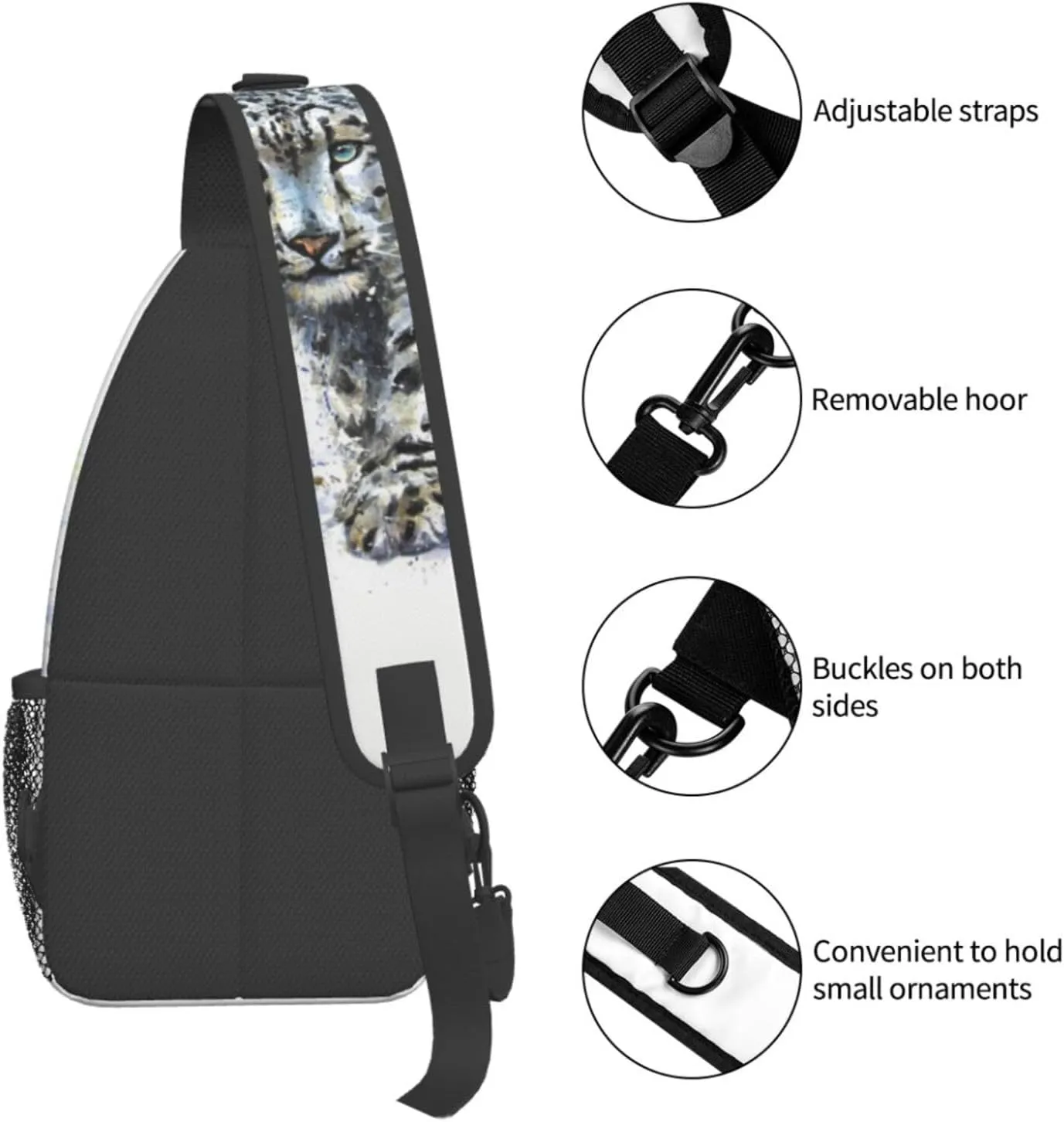 Crossbody Bag Sling Bag Backpack Chest Bags Shoulder Bag for Women Men