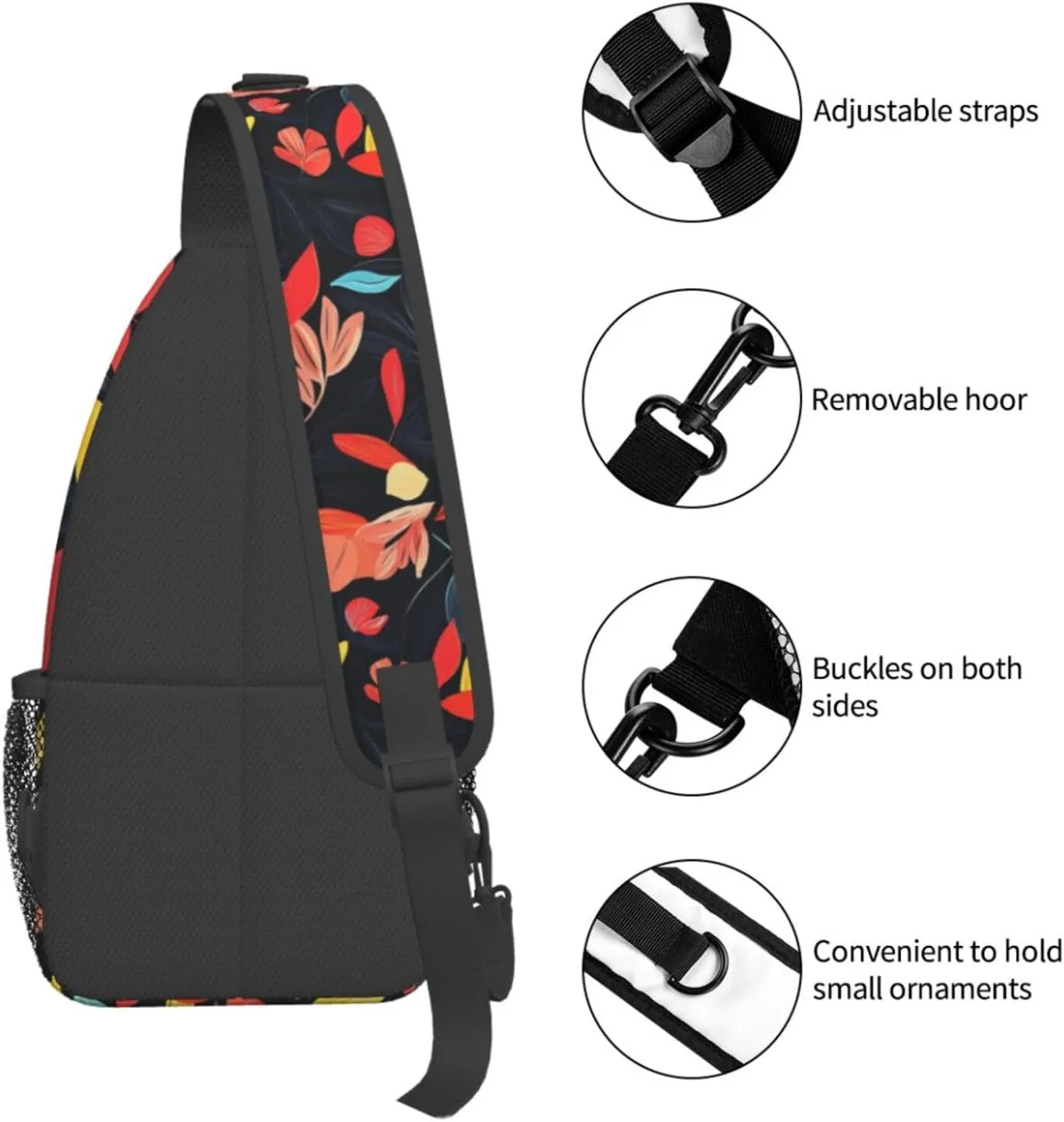 Crossbody Bag Sling Bag Backpack Chest Bags Shoulder Bag for Women Men
