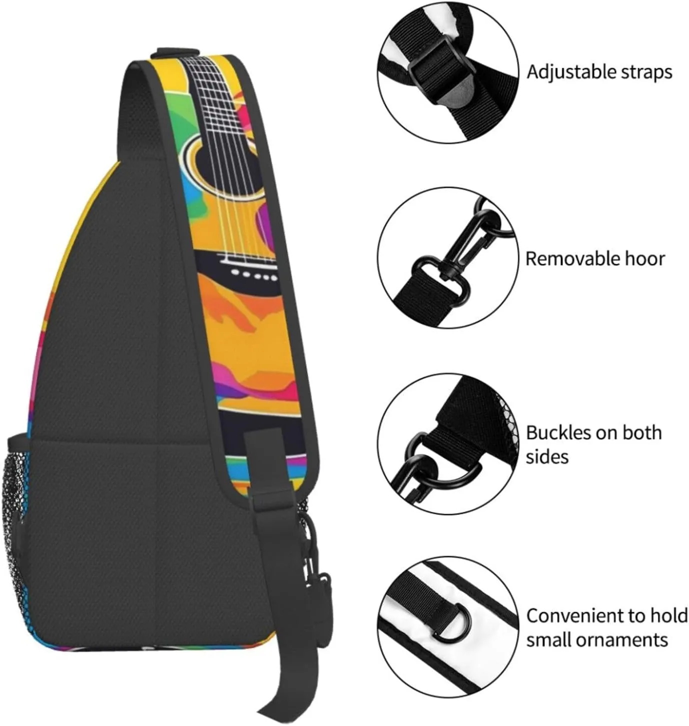 Crossbody Bag Sling Bag Backpack Chest Bags Shoulder Bag for Women Men