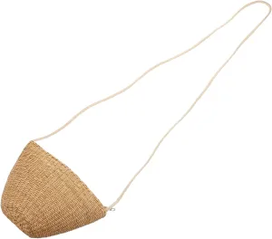 Cute Boys and Girls Straw Bag Straw Coin Purse for Boys Girls Lightweight Beach Shoulder Purse