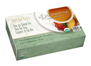 Davidson's Organics, Lemon Mango, 100-count Unwrapped Tea Bags