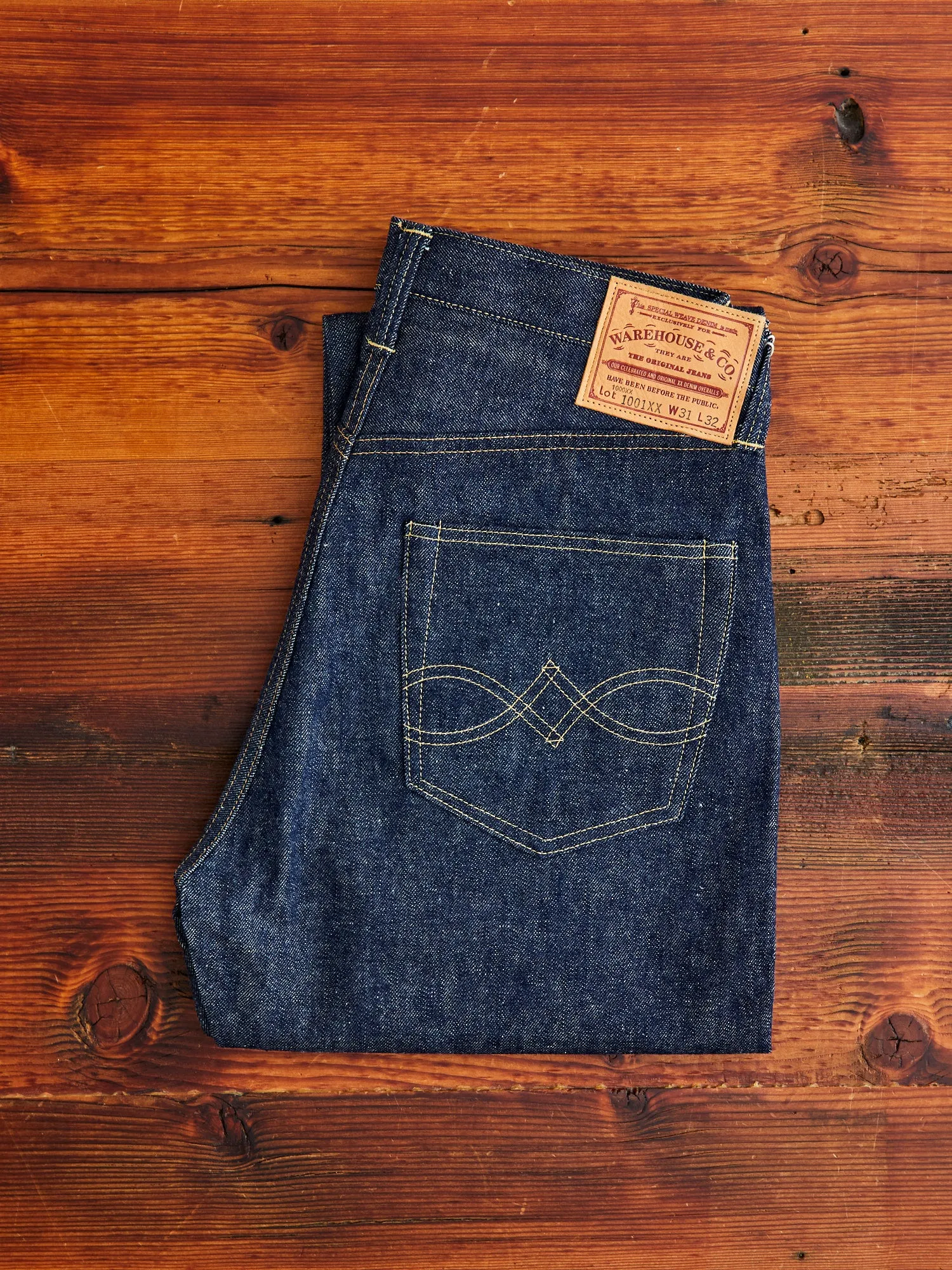 DD-1001XX "1947 Model" 13.5oz Unsanforized Selvedge Denim - Regular Straight