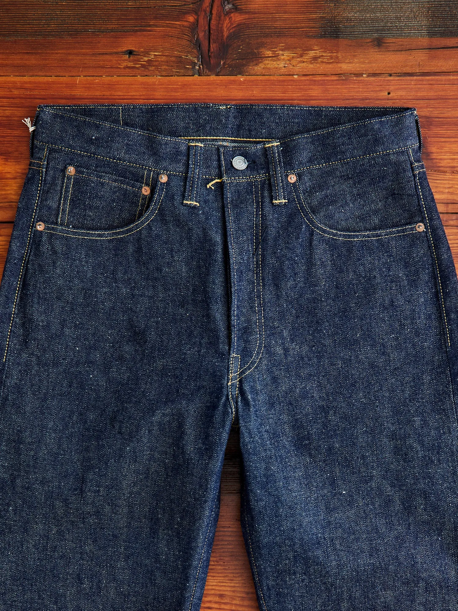 DD-1001XX "1947 Model" 13.5oz Unsanforized Selvedge Denim - Regular Straight