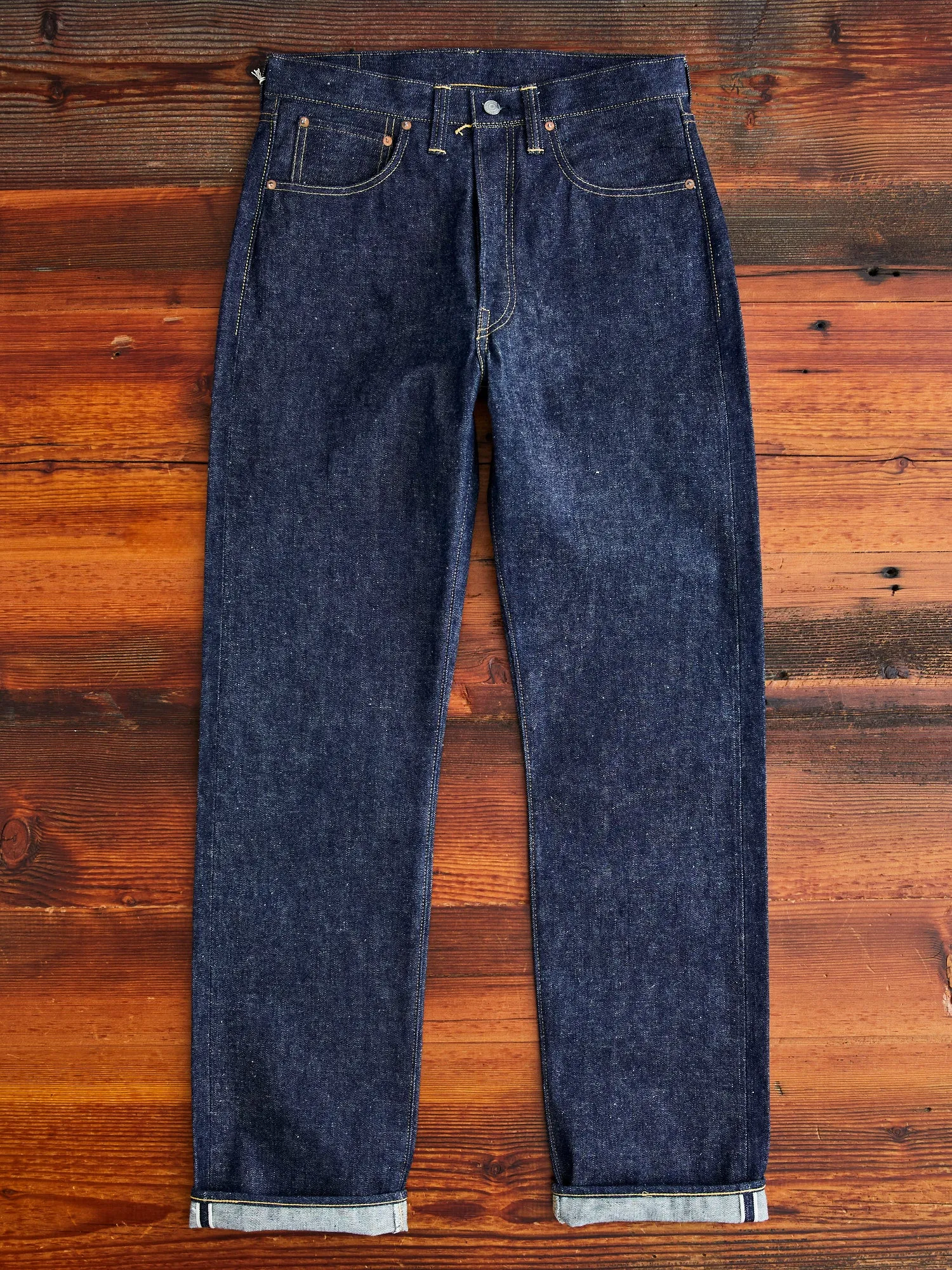 DD-1001XX "1947 Model" 13.5oz Unsanforized Selvedge Denim - Regular Straight