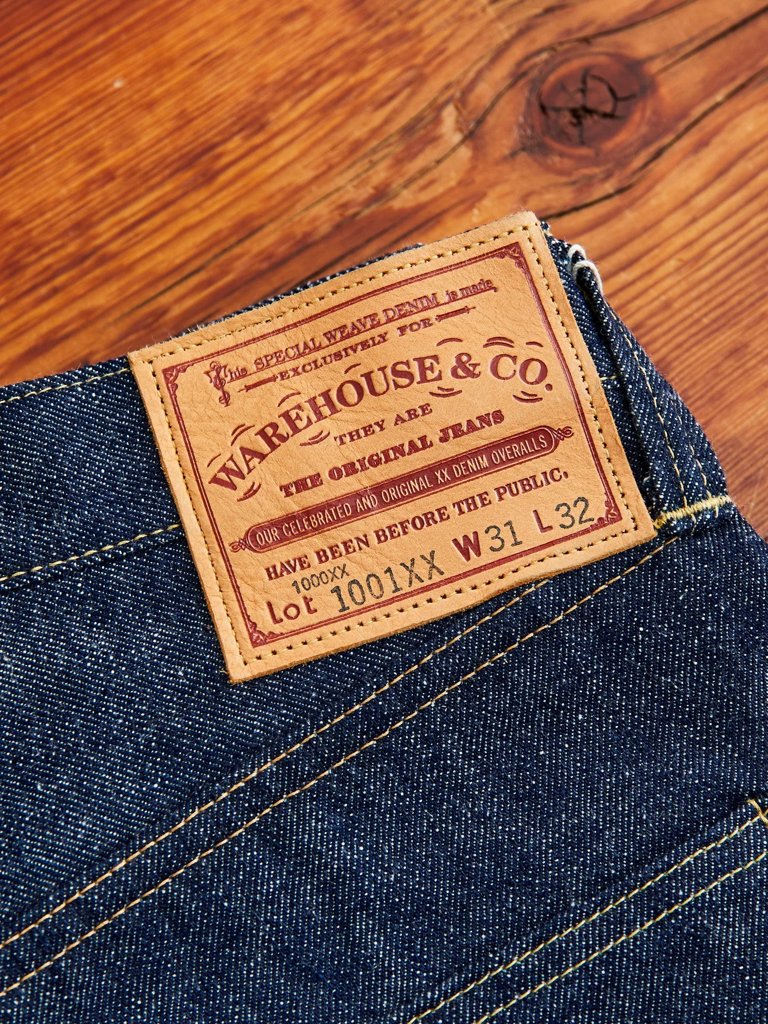 DD-1001XX "1947 Model" 13.5oz Unsanforized Selvedge Denim - Regular Straight