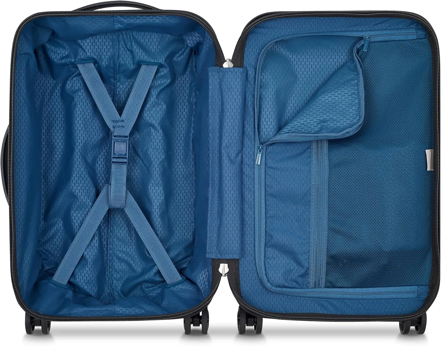 DELSEY PARIS Turenne Hardside Luggage with Spinner Wheels, Black, 2-Piece Set with Soft Pocket (19/27)