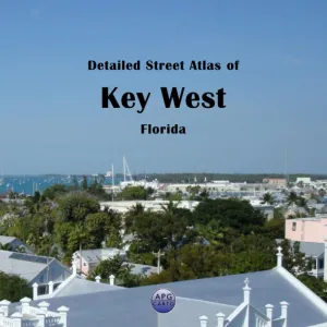 Detailed Street Atlas of Key West, Florida Paperback – February 16, 2022