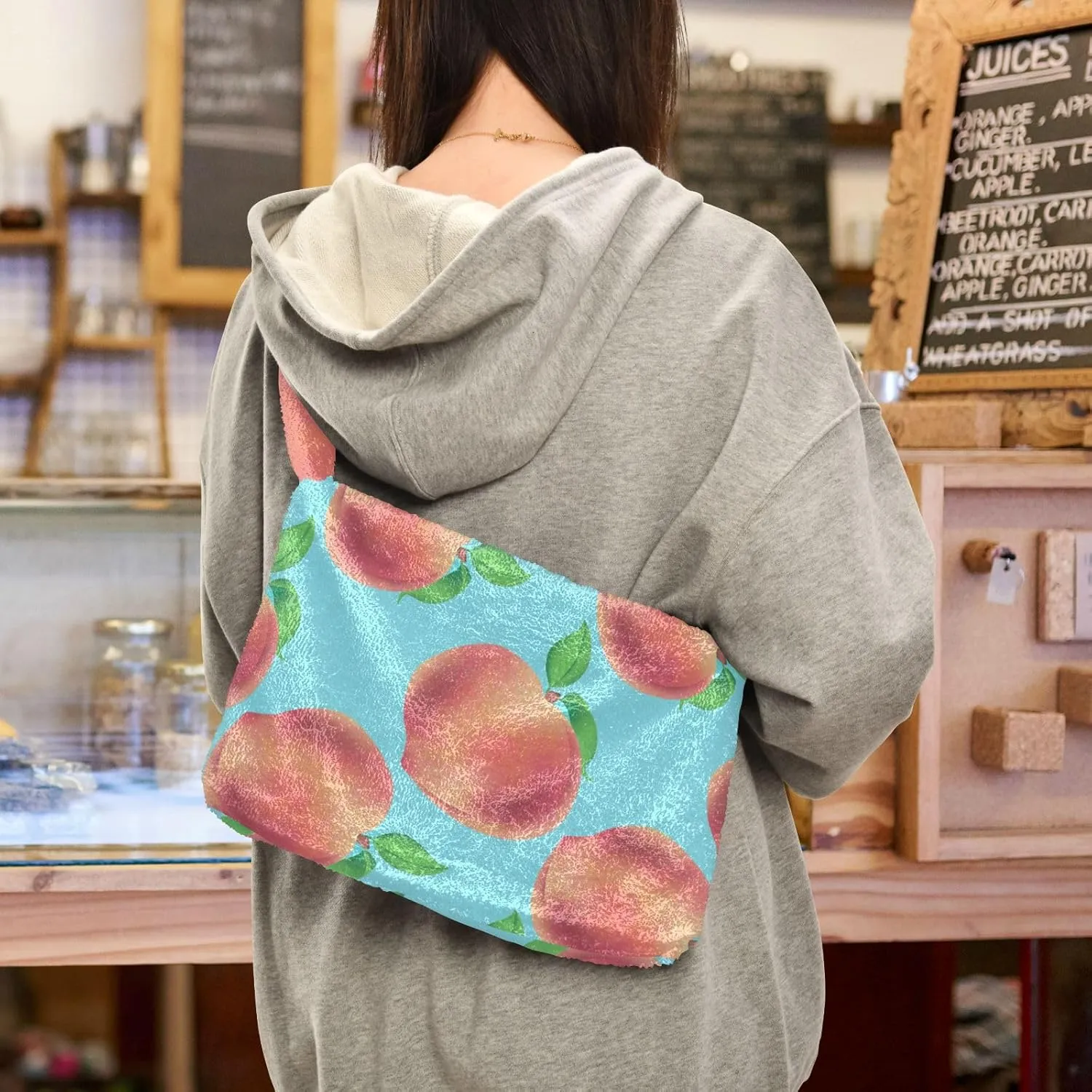 Dinosaur Shoulder Bag, Handbag with Zipper Closure, Hand Bag for Ladies