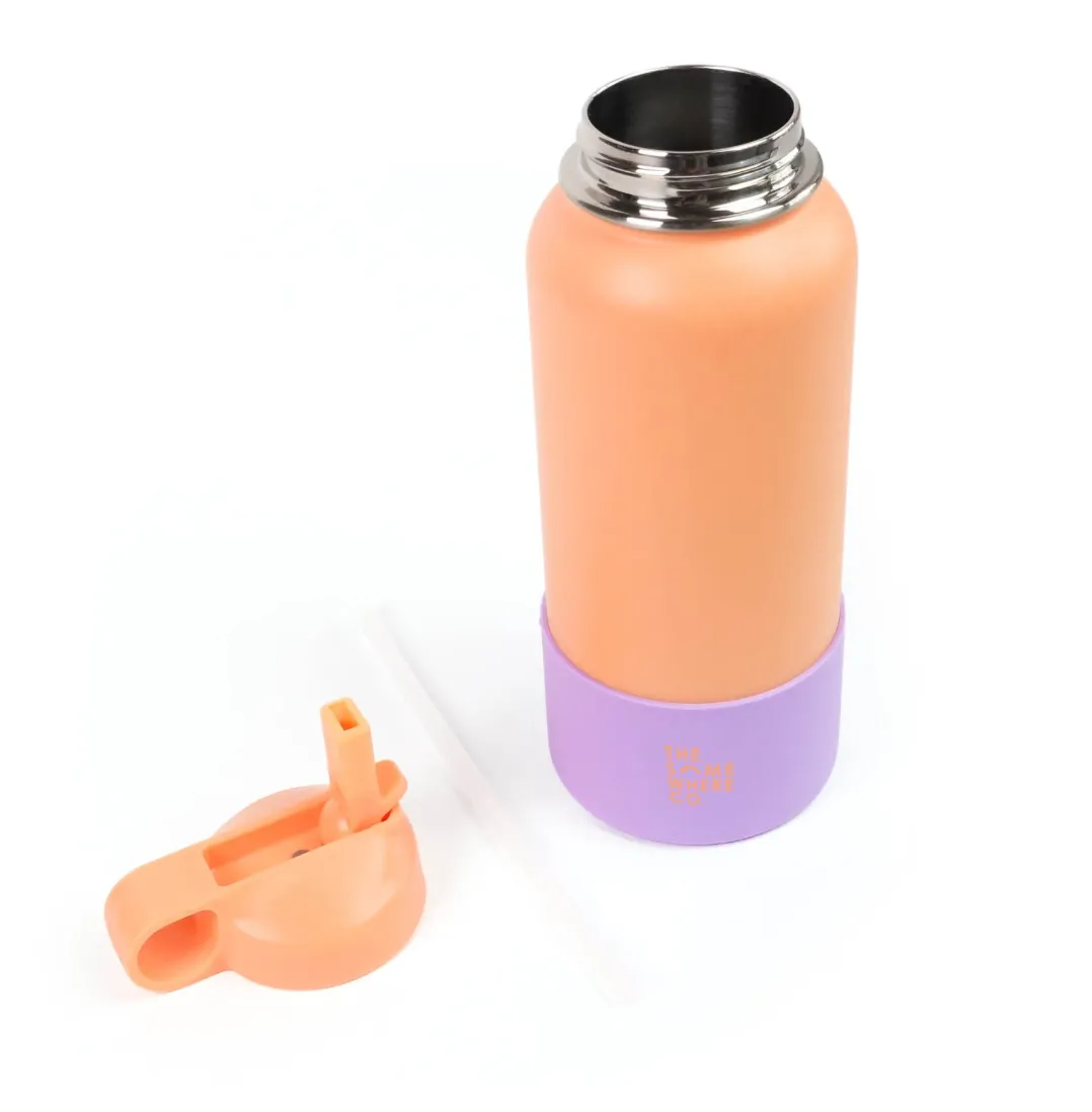 Double Walled SS Water Bottle 1lt Assorted Colours