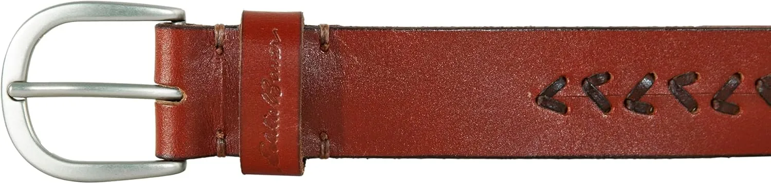 Eddie Bauer Women's Casual Leather Belts with Durable Metal Buckle
