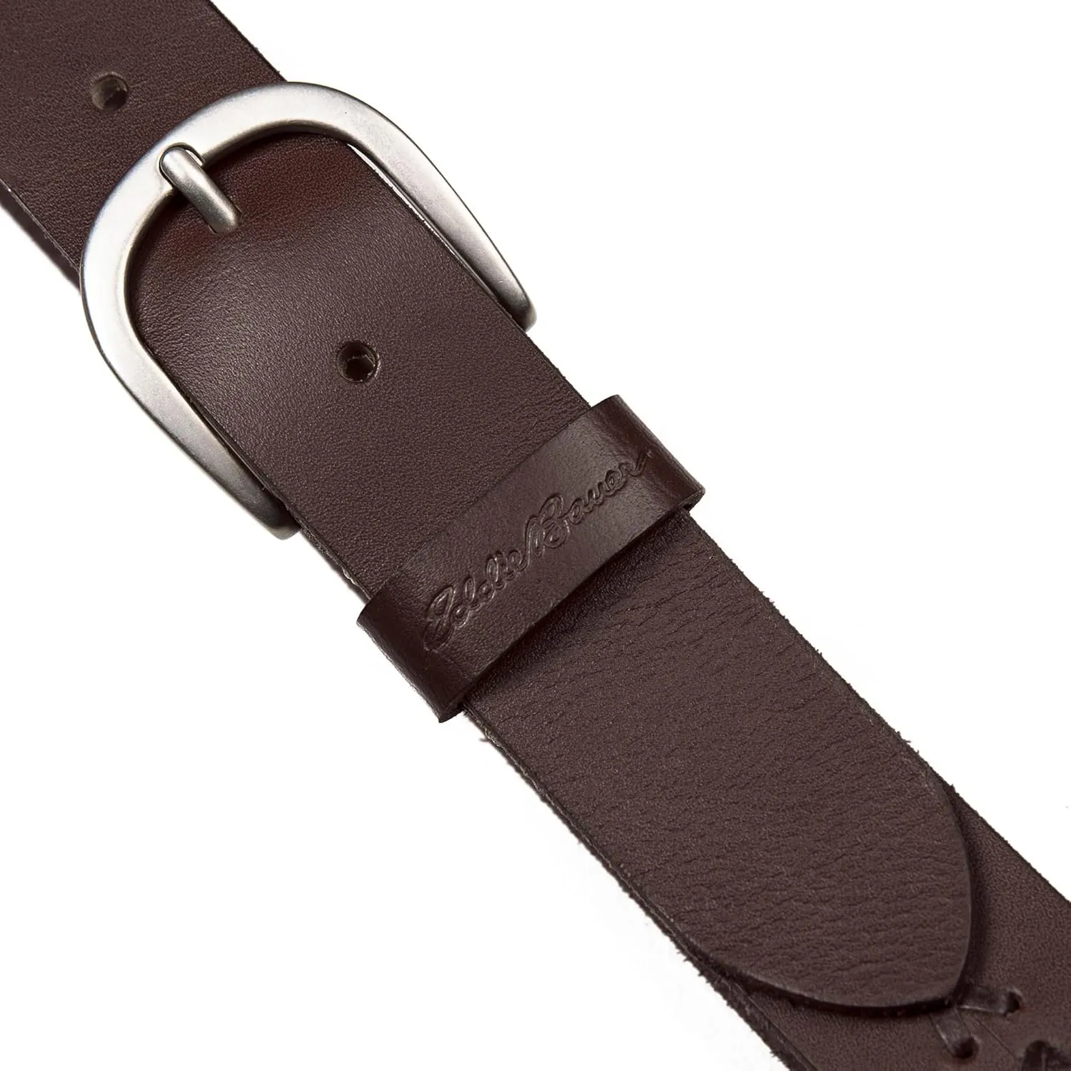 Eddie Bauer Women's Casual Leather Belts with Durable Metal Buckle