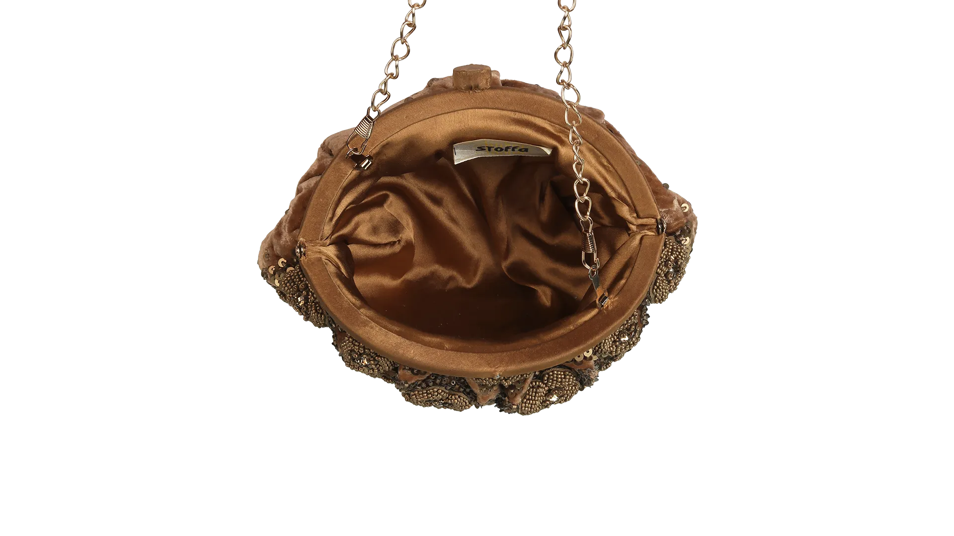 Embellished Potli Bag Antique