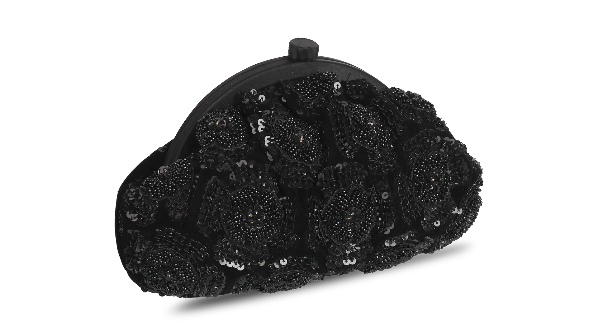 Embellished Potli Bag Pewter