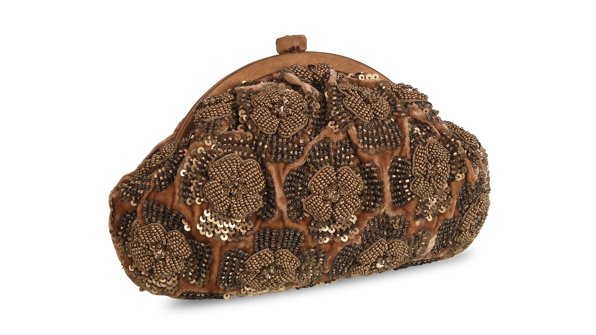Embellished Potli Bag Rose Gold