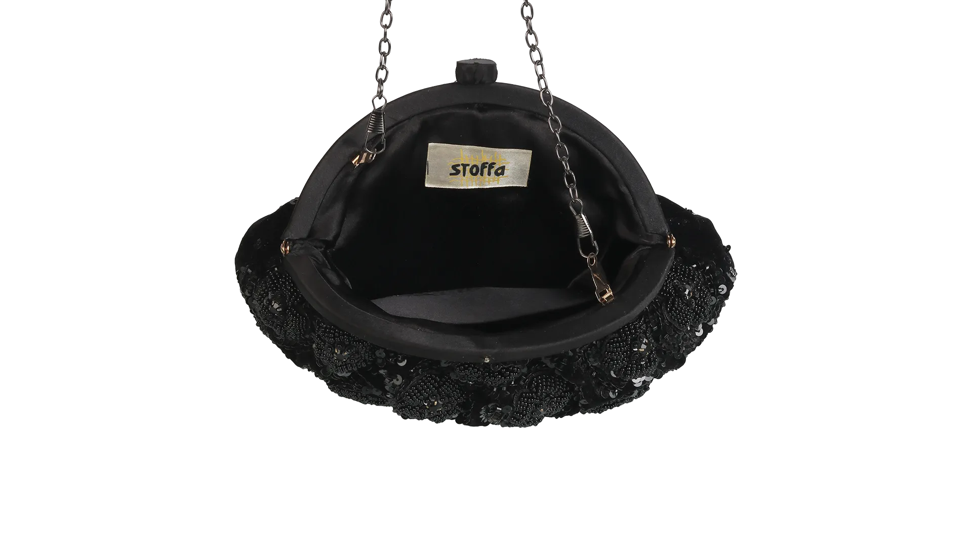 Embellished Potli Bag Rose Gold