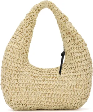 Emprier Straw Handbags for Women Summer Beach Woven Clutch Purses Raffia Vacation bags