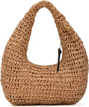 Emprier Straw Handbags for Women Summer Beach Woven Clutch Purses Raffia Vacation bags