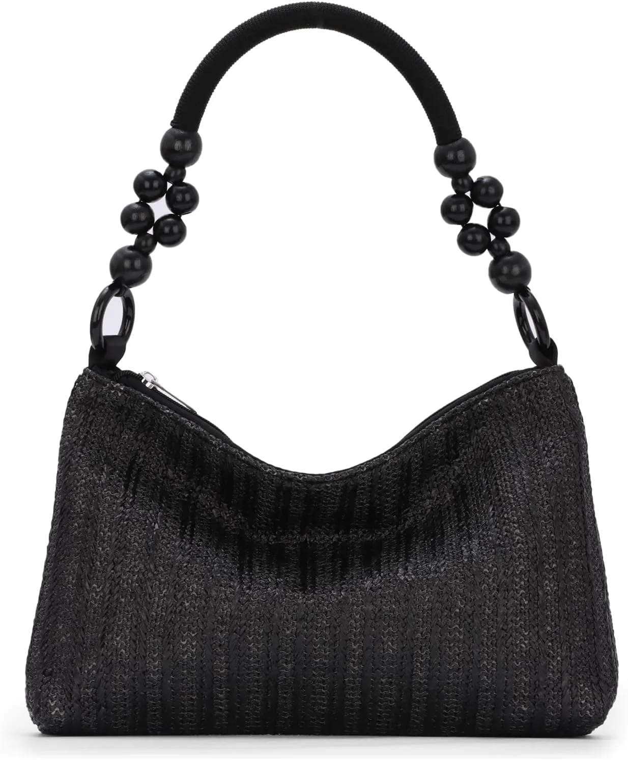 Emprier Straw Tote Bag for Women Summur Beach Bags Straw Shoulder Purse Woven Tote Bag Vacation Handbags