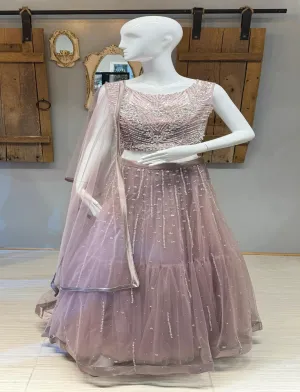 Ethereal Mauve Embellished Lehenga