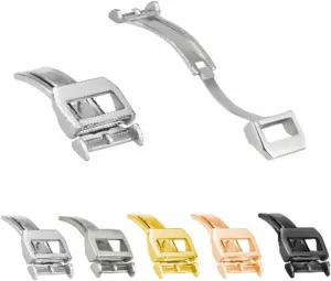 Ewatchparts 18-20mm Deployment Buckle Watch Band Strap Folding Clasp Strap Compatible With IWC Pilot Portugese