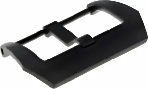 Ewatchparts 22MM STRAPS BAND PRE-V SCREW BUCKLE COMPATIBLE WITH PAM PANERAI 40MM OR 44MM GMT BLACK PVD
