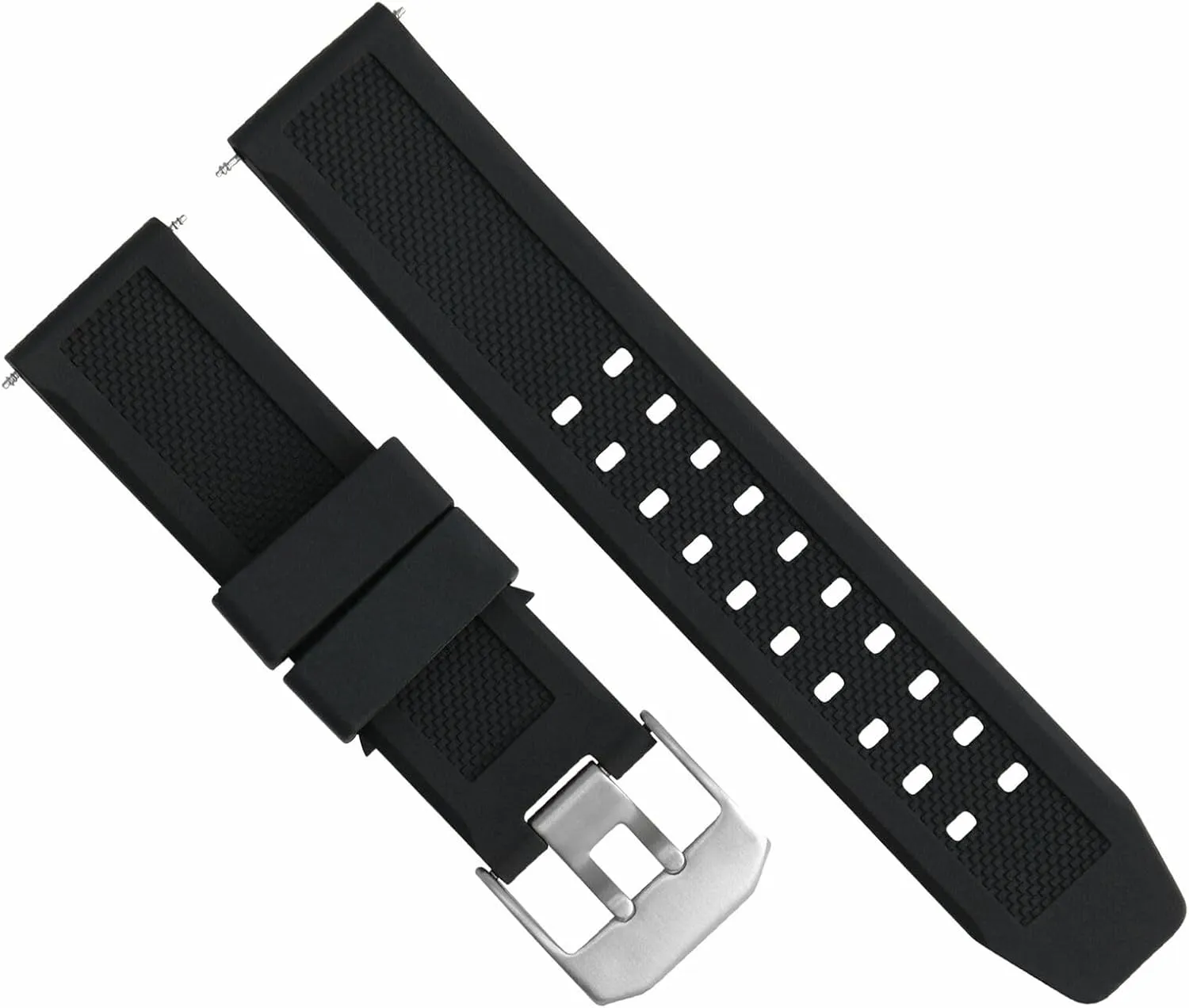 Ewatchparts 23mm Compatible With Luminox Rubber Watch Band Strap Colormark Navy Seal A.3000 3050 3080 3000
