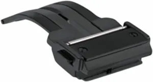 Ewatchparts 24MM DEPLOYMENT CLASP BAND STRAP BUCKLE COMPATIBLE WITH 44MM-45MM HUBLOT BIG BANG BLACK PVD