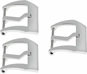 Ewatchparts 3-22mm Pre-V Screw Buckle Compatible With Panerai 40mm Leather Band Strap Shiny