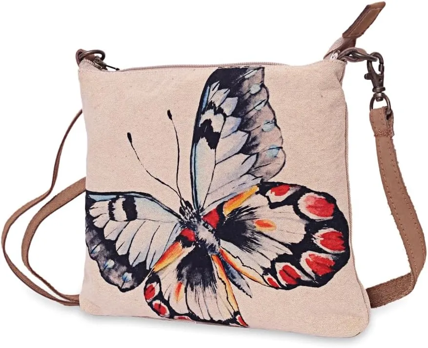 Exotic Butterfly - Wristlet Wallets for Women, Crossbody Sling Bags, Crossbody Purse, Book Bag, Cell Phone Purse