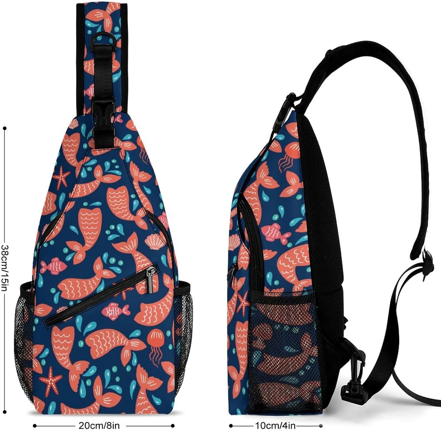 Exotic Flamingos Versatile And Convenient Multipurpose Crossbody Bag - Perfect for Travel And Hiking