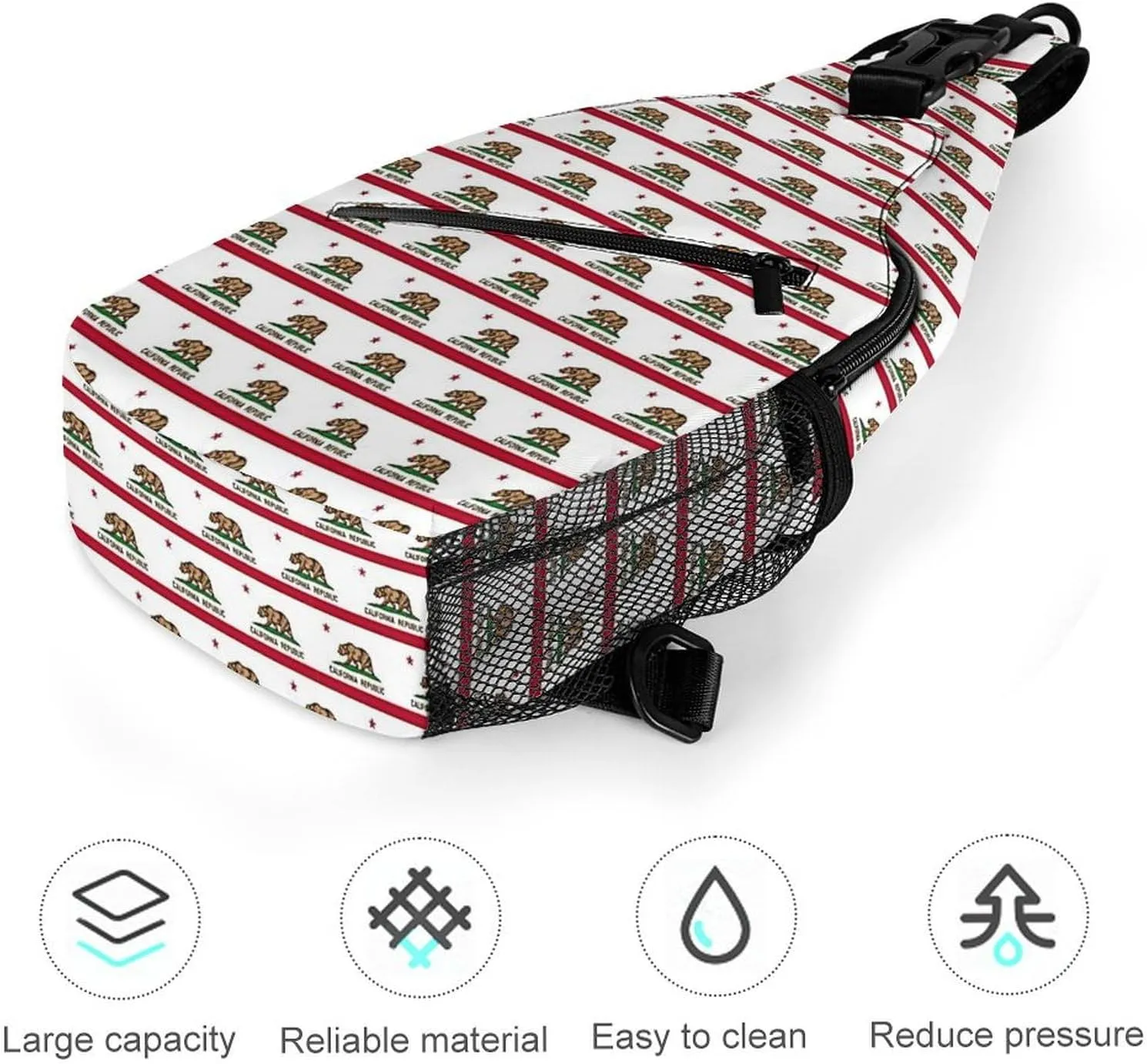 Exotic Flamingos Versatile And Convenient Multipurpose Crossbody Bag - Perfect for Travel And Hiking