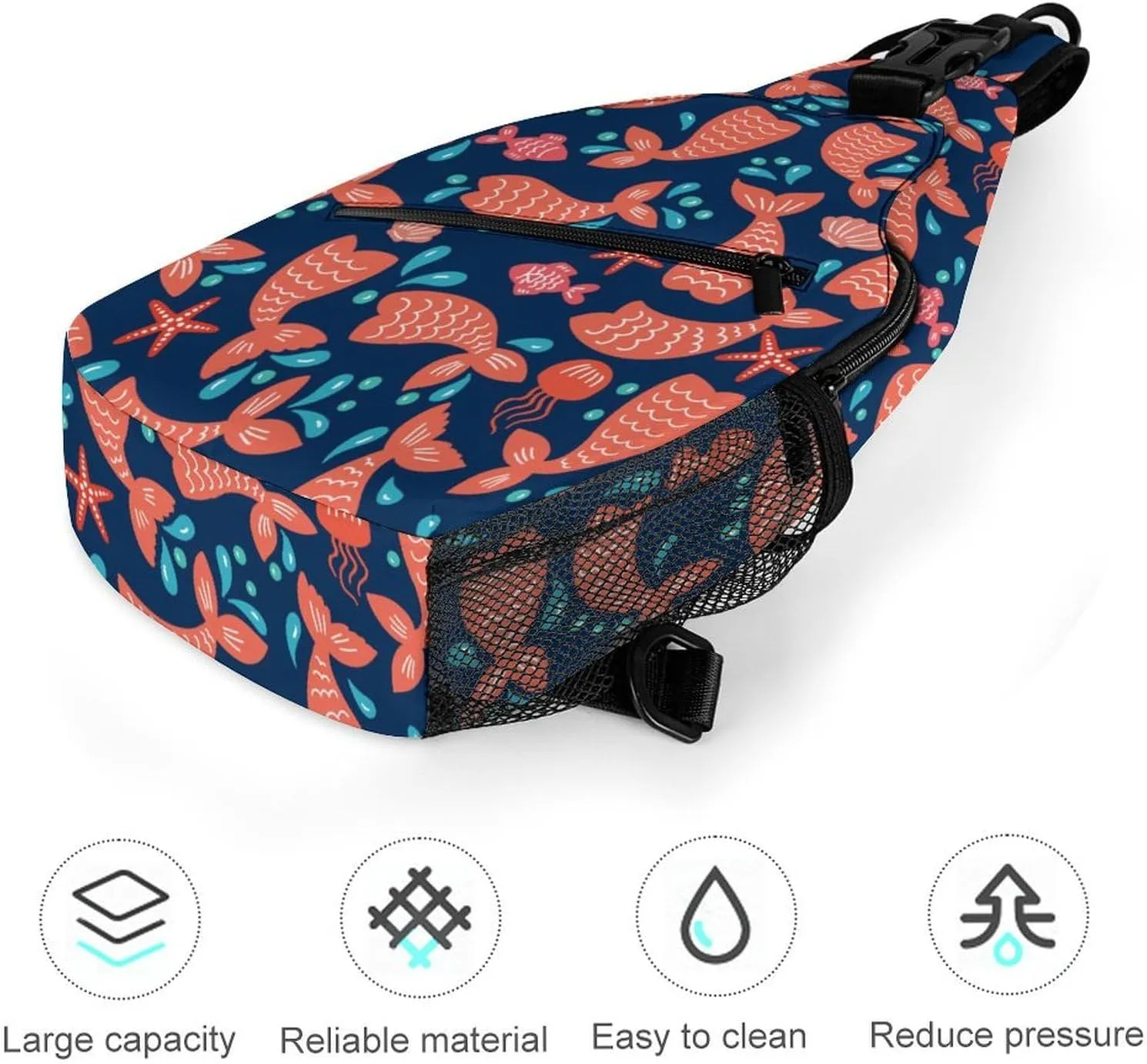 Exotic Flamingos Versatile And Convenient Multipurpose Crossbody Bag - Perfect for Travel And Hiking