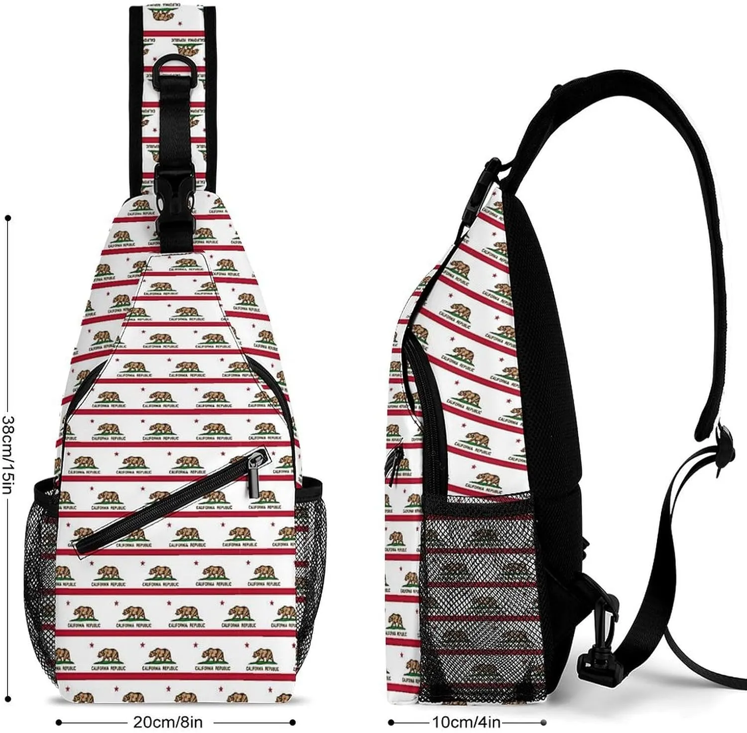 Exotic Flamingos Versatile And Convenient Multipurpose Crossbody Bag - Perfect for Travel And Hiking
